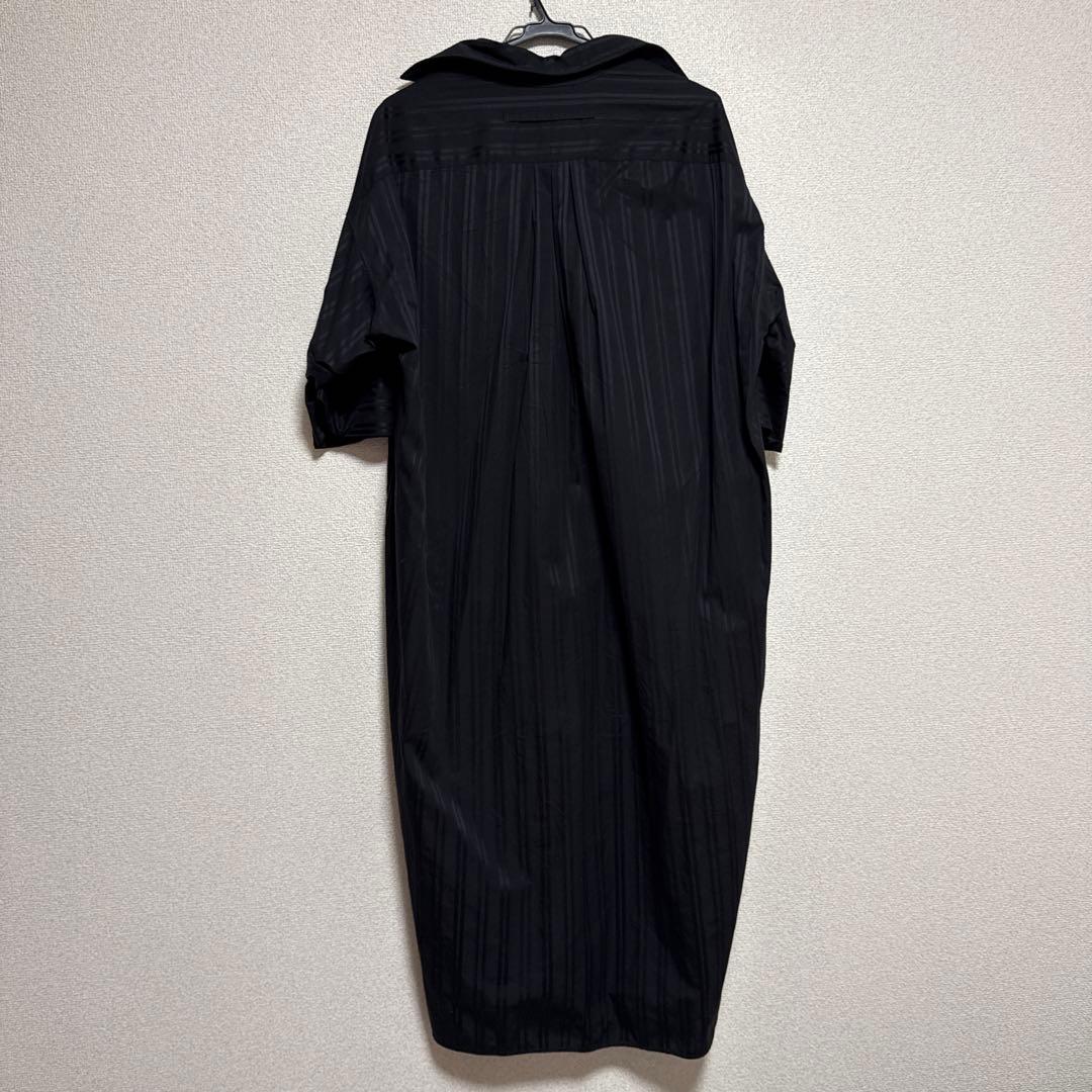 TICCA ティッカ　ロング シャツ ワンピース　ブラック