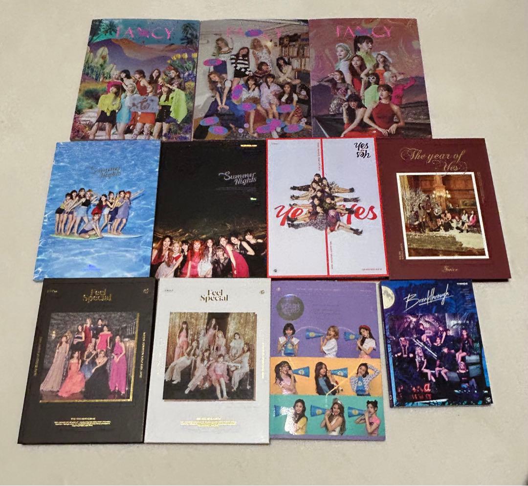 TWICE アルバムセット まとめ売り トレカ付き