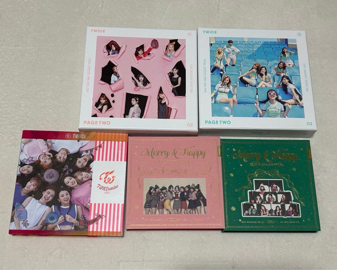 TWICE アルバムセット まとめ売り トレカ付き