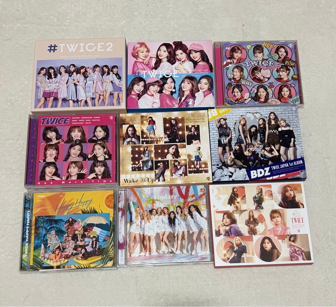 TWICE アルバムセット まとめ売り トレカ付き