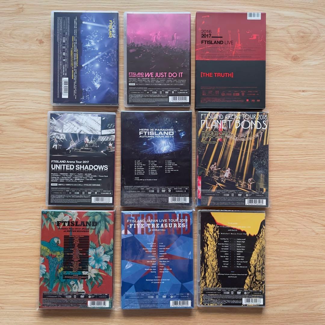 FT LiveDVD 9種　まとめ売り　ポストカード付き