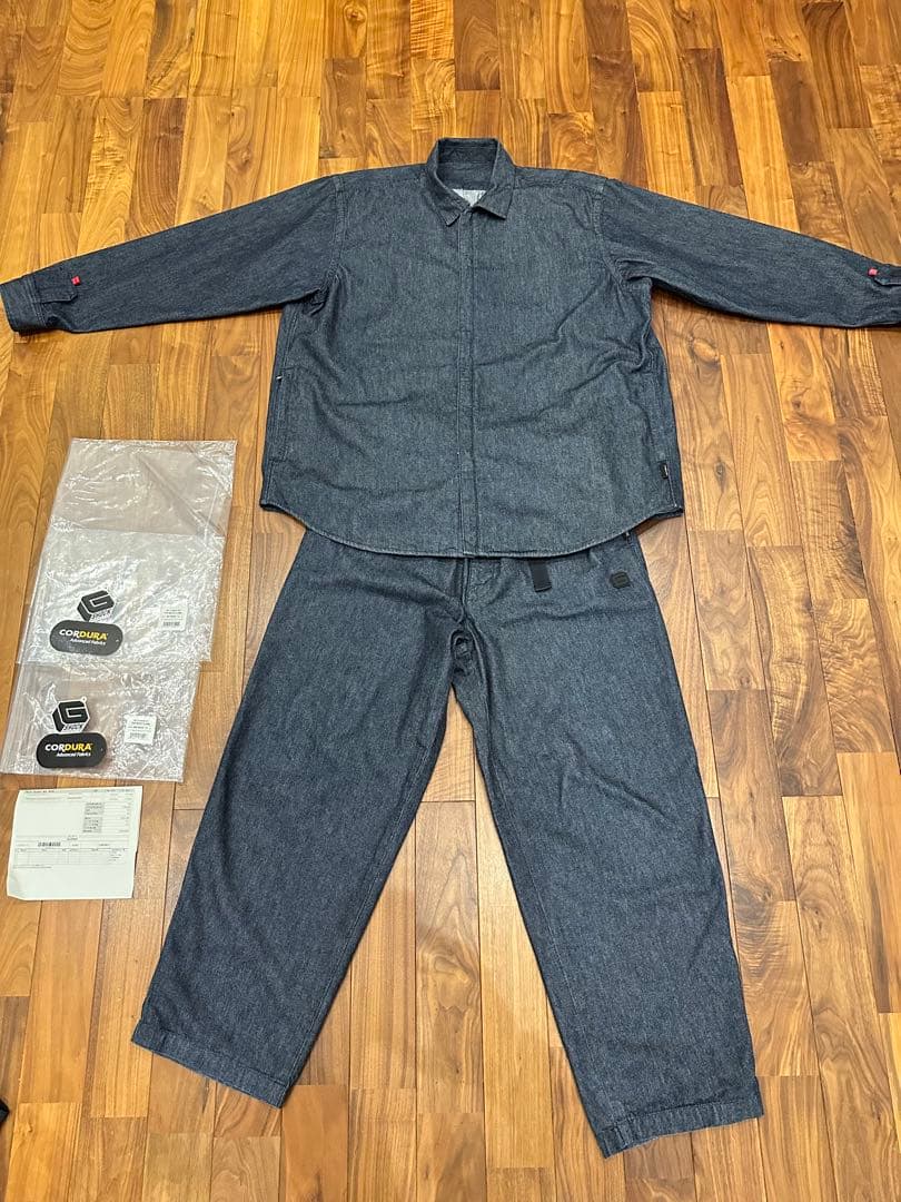 G-SHOCK PRODUCTS CORDURA DENIM セットアップ L
