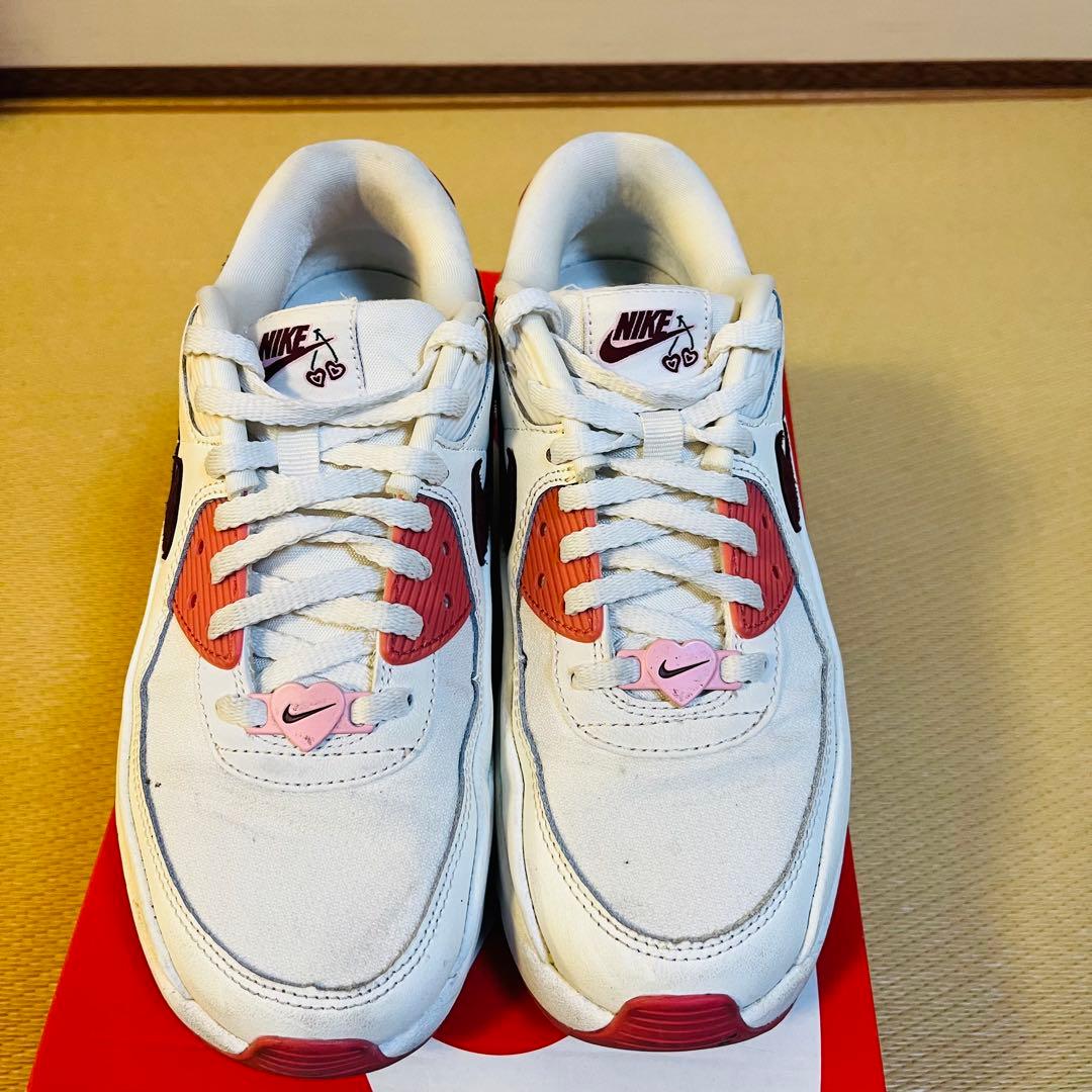 NIKE Air Max90 ホワイト/レッド