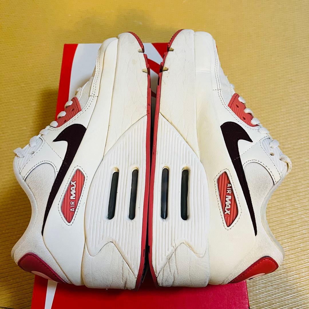 NIKE Air Max90 ホワイト/レッド