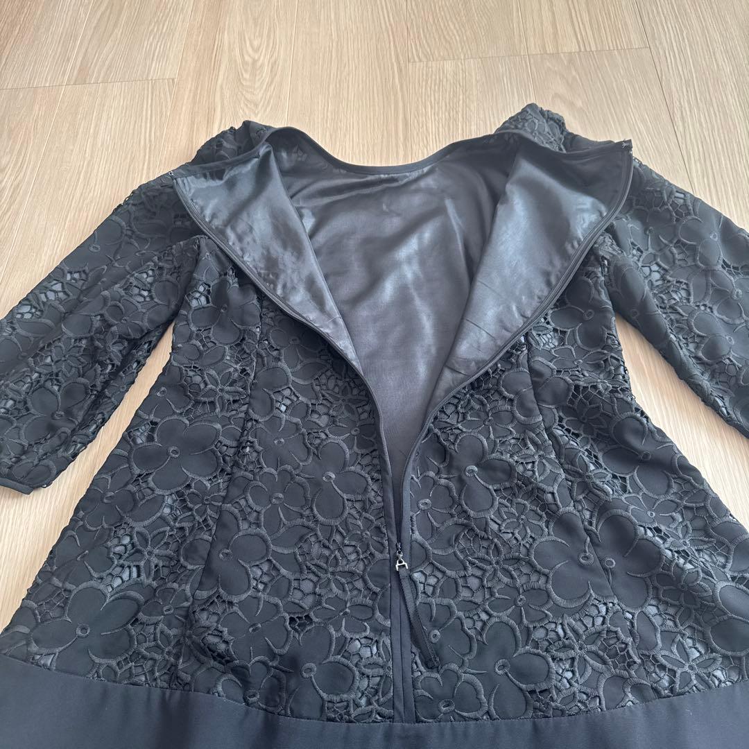 TO BE CHIC チュニック黒レース