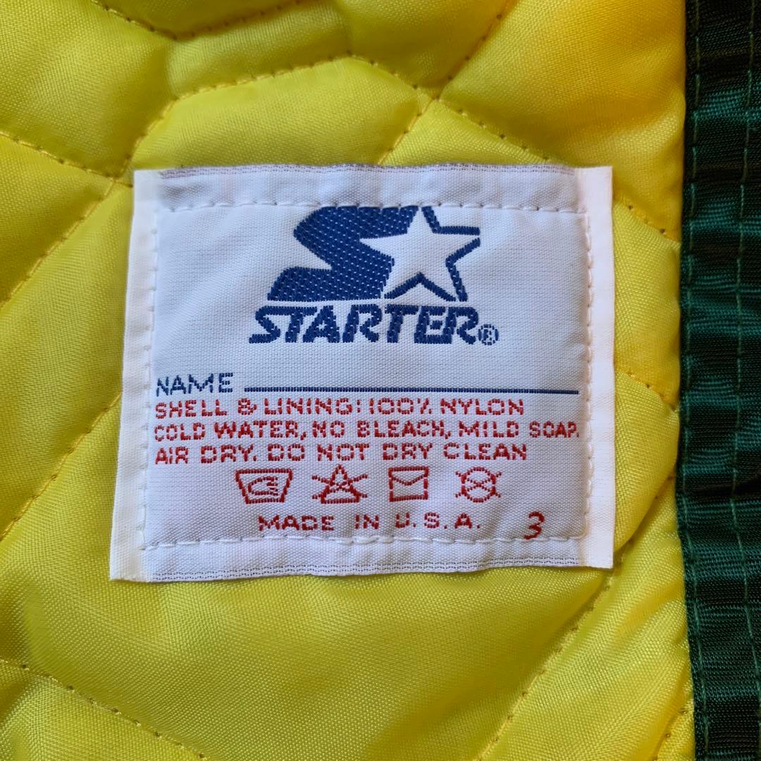 み*ほ様 Athletics アスレチックス スタジャン Lサイズ USA ヴィ