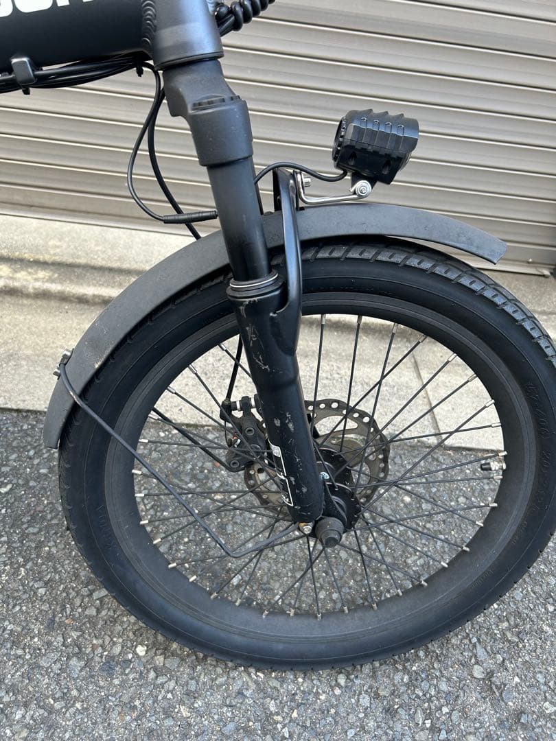 EENOUR C4電動アシスト自転車　折りたたみ　折り畳み　JK 女子高生　大阪