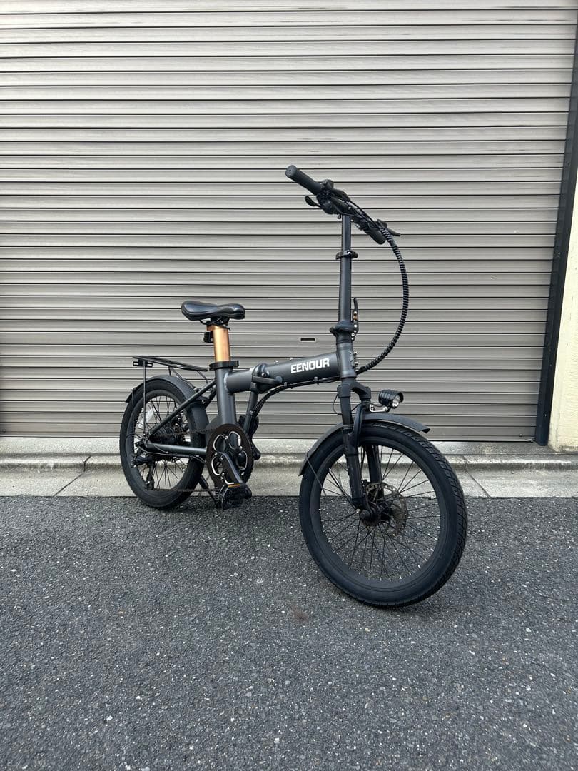 EENOUR C4電動アシスト自転車　折りたたみ　折り畳み　JK 女子高生　大阪