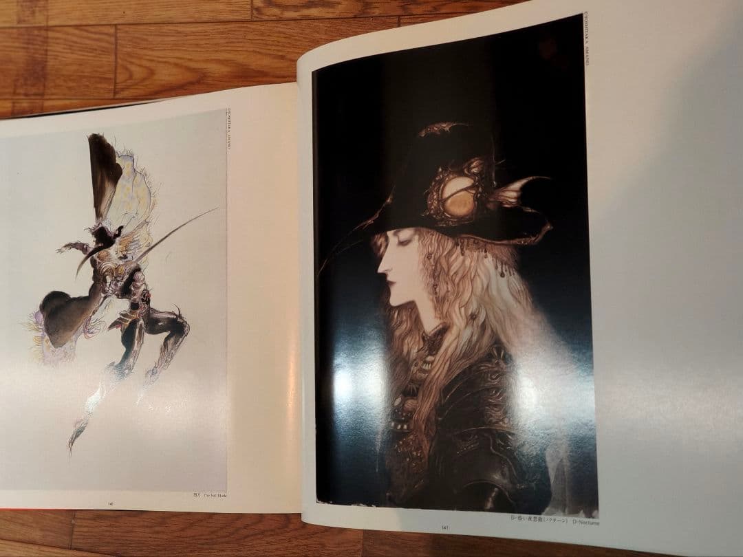 【大判・希少】天野喜孝 画集「かんおけ」吸血鬼ハンターD｜状態難あり