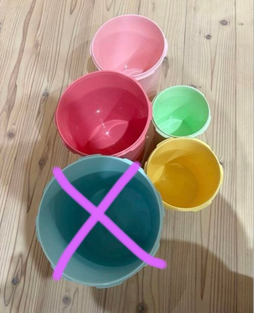 タッパーウェア ヴィンテージデコレーター4個セット