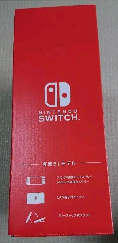 【新品】Nintendo Switch 有機ELモデル ホワイト 店舗印あり