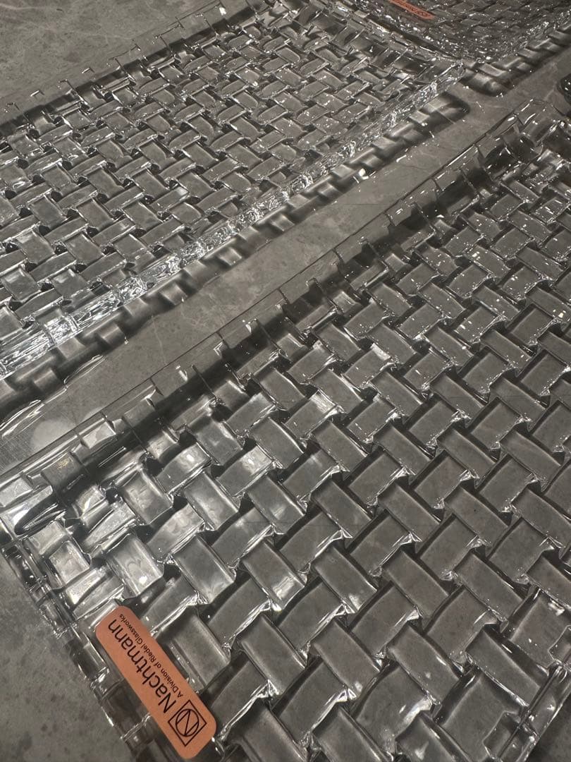 4枚セット　ナハトマン　ボサノバ　レクタングラープレート 28×14cm