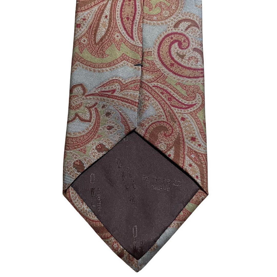 【新品】ETRO Milano エトロ ネクタイ ペイズリー柄 絹100%