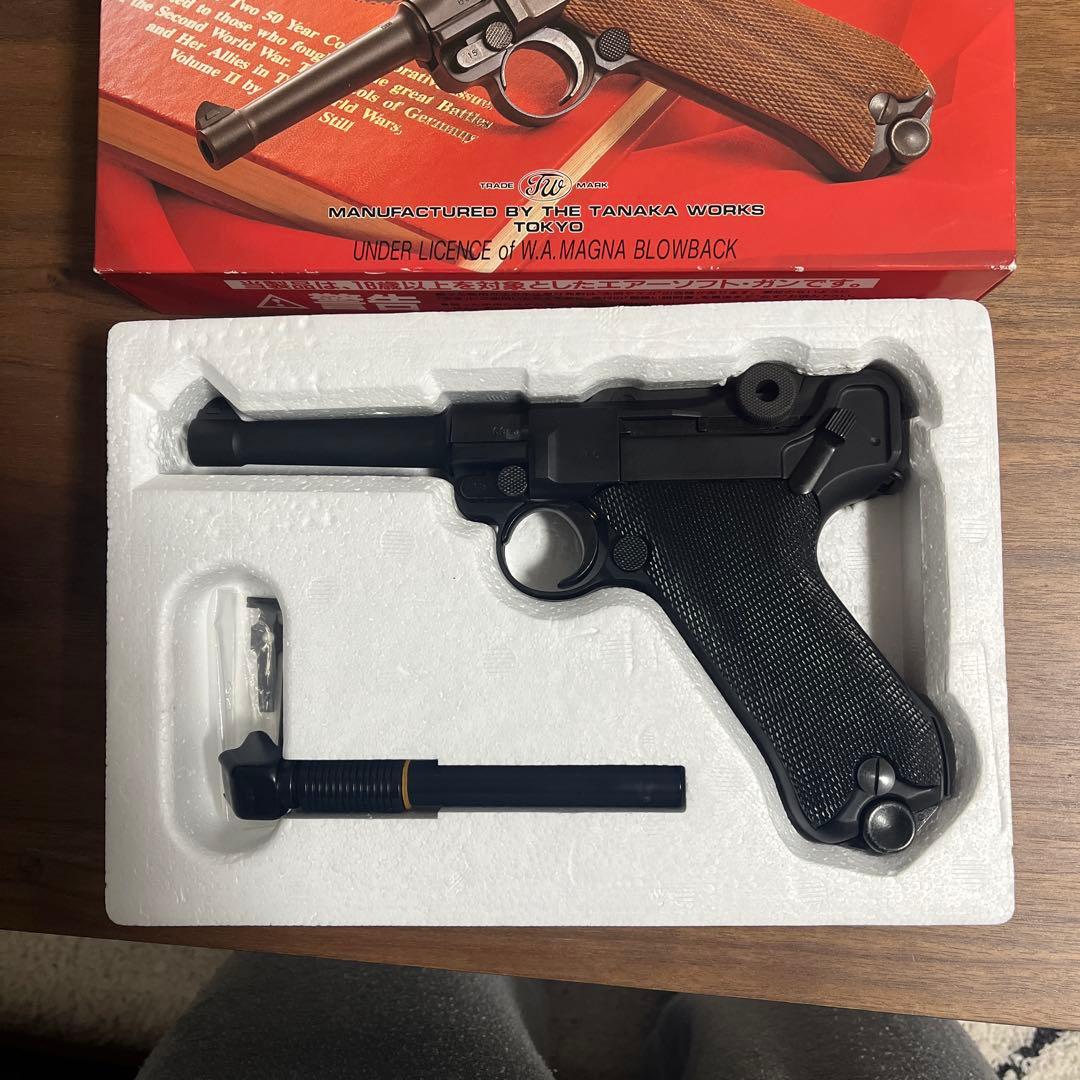 LUGER P08 ガスガン Heavy Weight Version