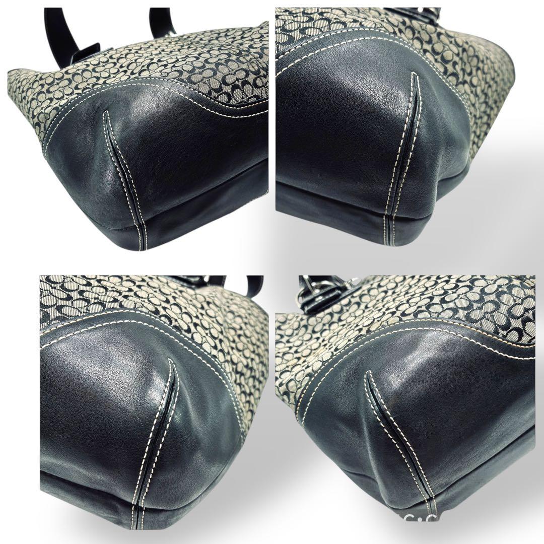 ☆美品☆COACH☆ ミニシグネチャー柄☆トートバッグ ☆ハンドバッグ