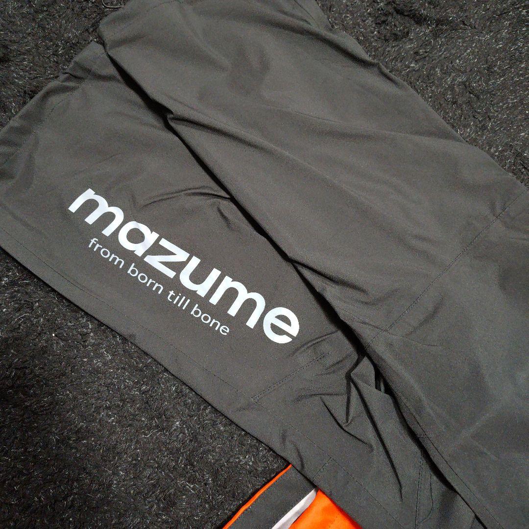 新品　mazume レインウェア　上下セットアップ　レッド　Sサイズ