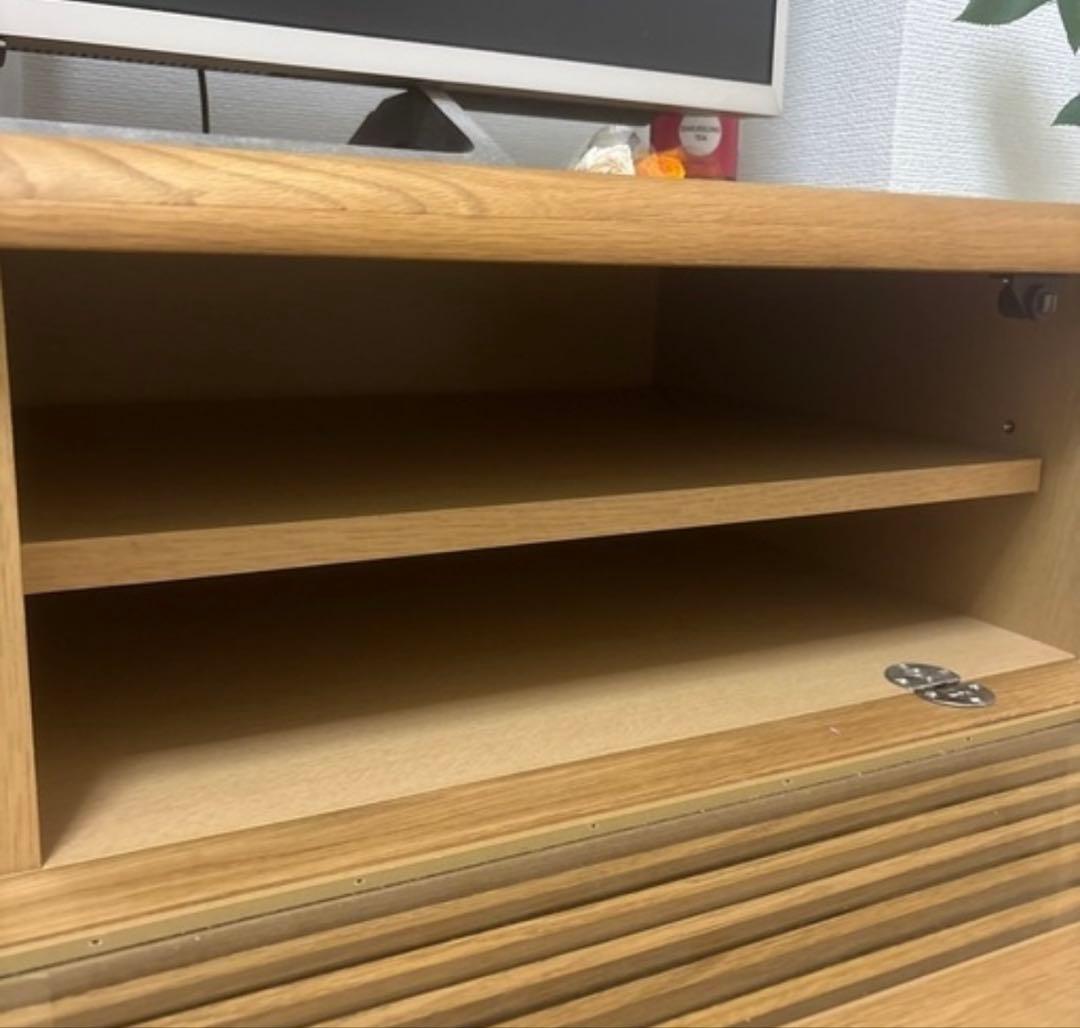 【送料込み】ナチュラルウッドテレビ台