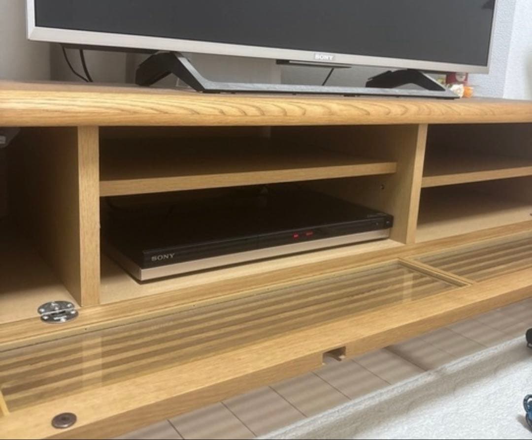 【送料込み】ナチュラルウッドテレビ台