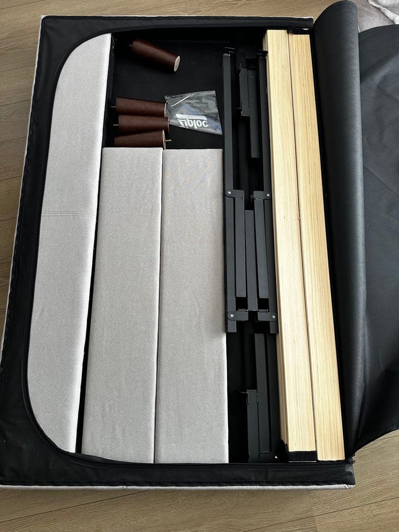 【9/30まで】ドリームベッド｜ダブルサイズベッドフレーム＆マットレスセット｜