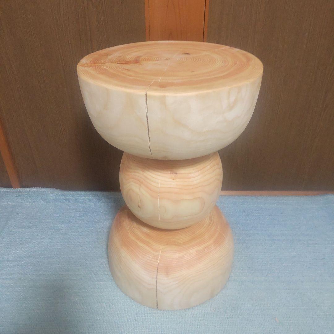 花さん専用丸太椅子 スツール
