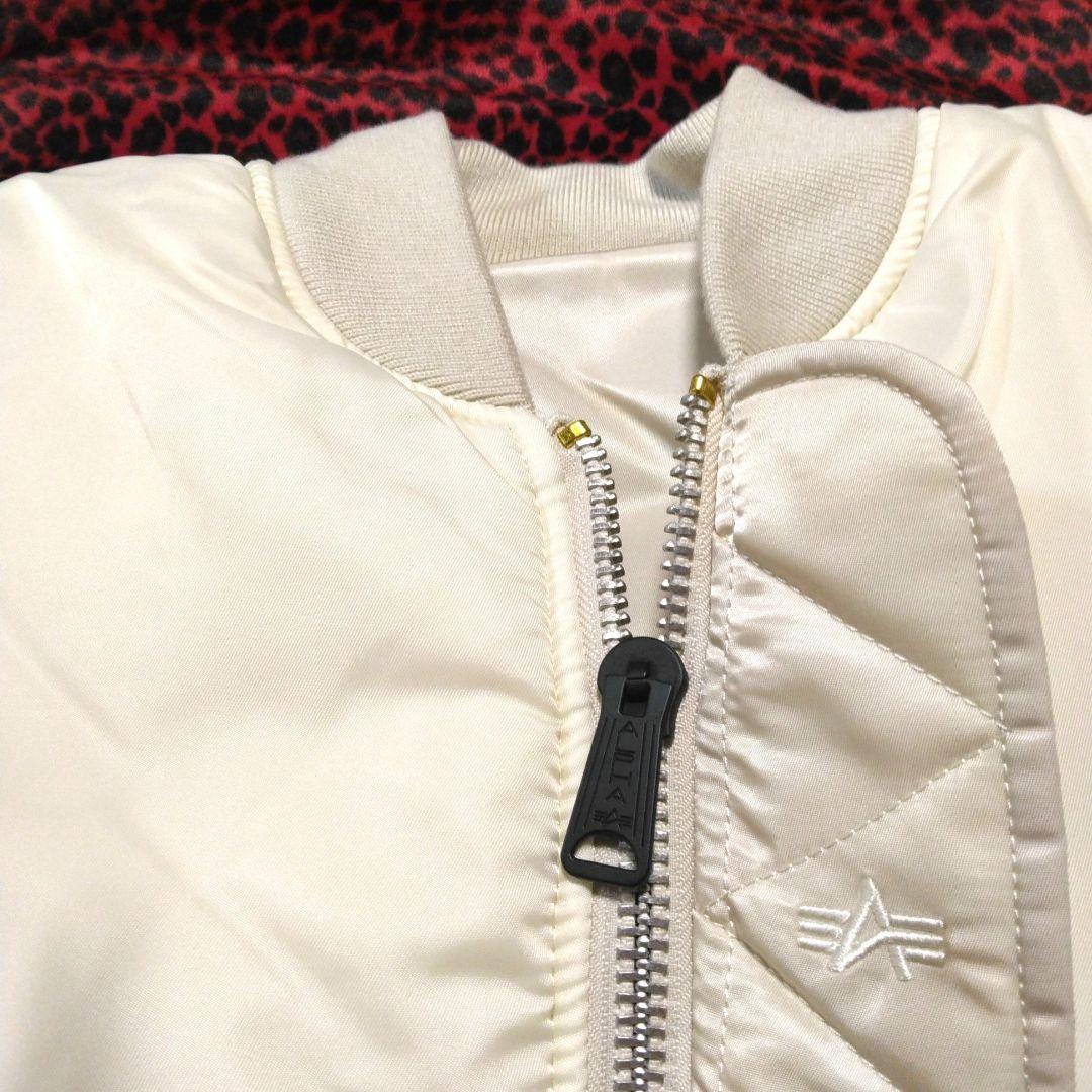 アルファインダストリーズ MA-1 白 2WAY フライトジャケット M Y2k