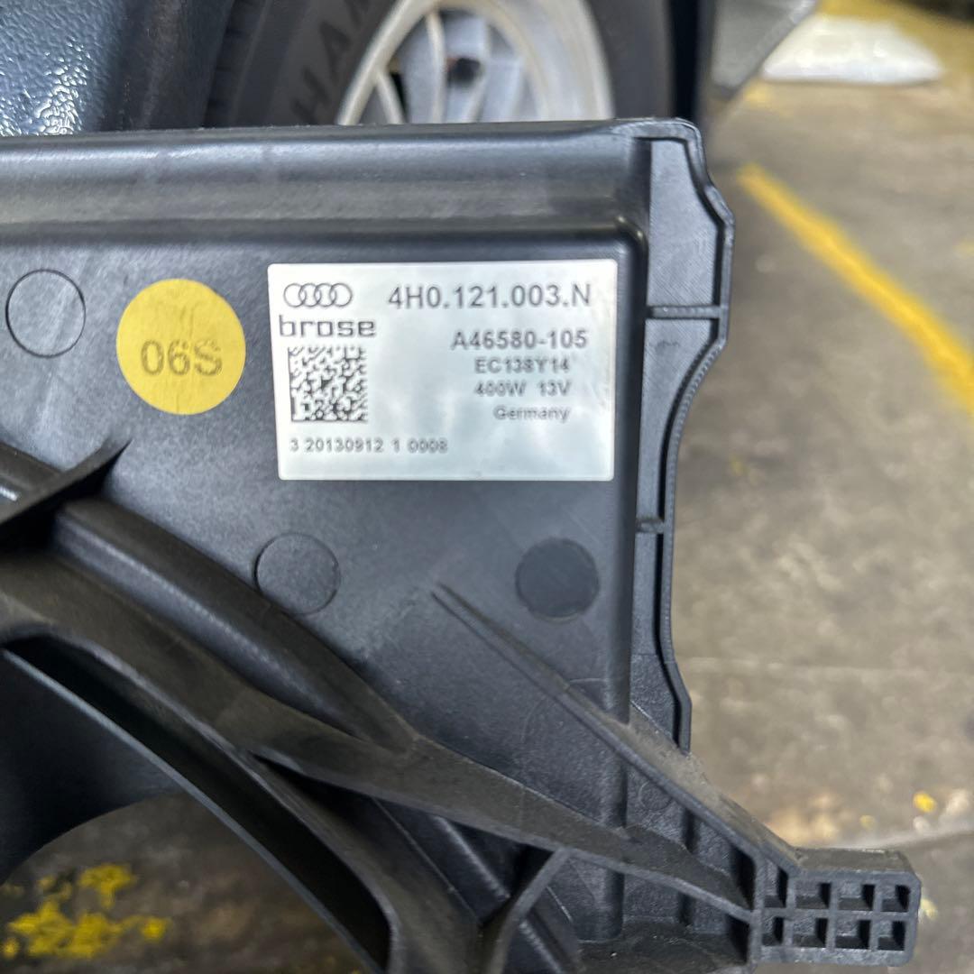 アウディＡ７電動ファン