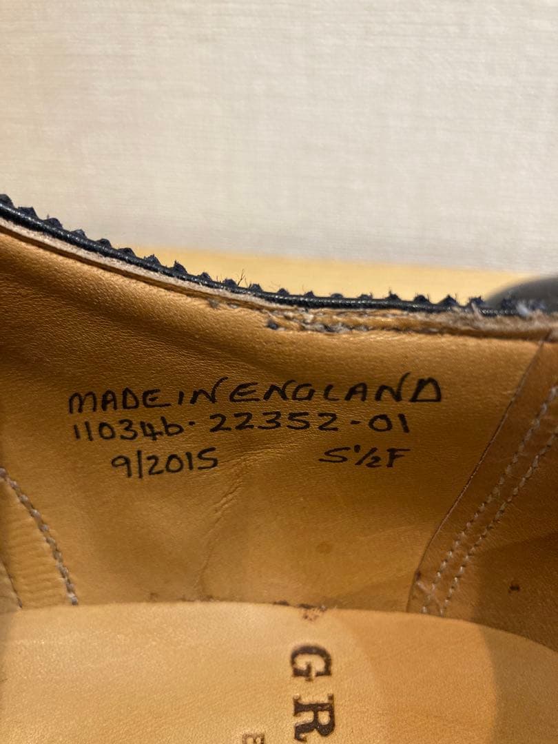 グレンソン　セミブローグ　UK5.5