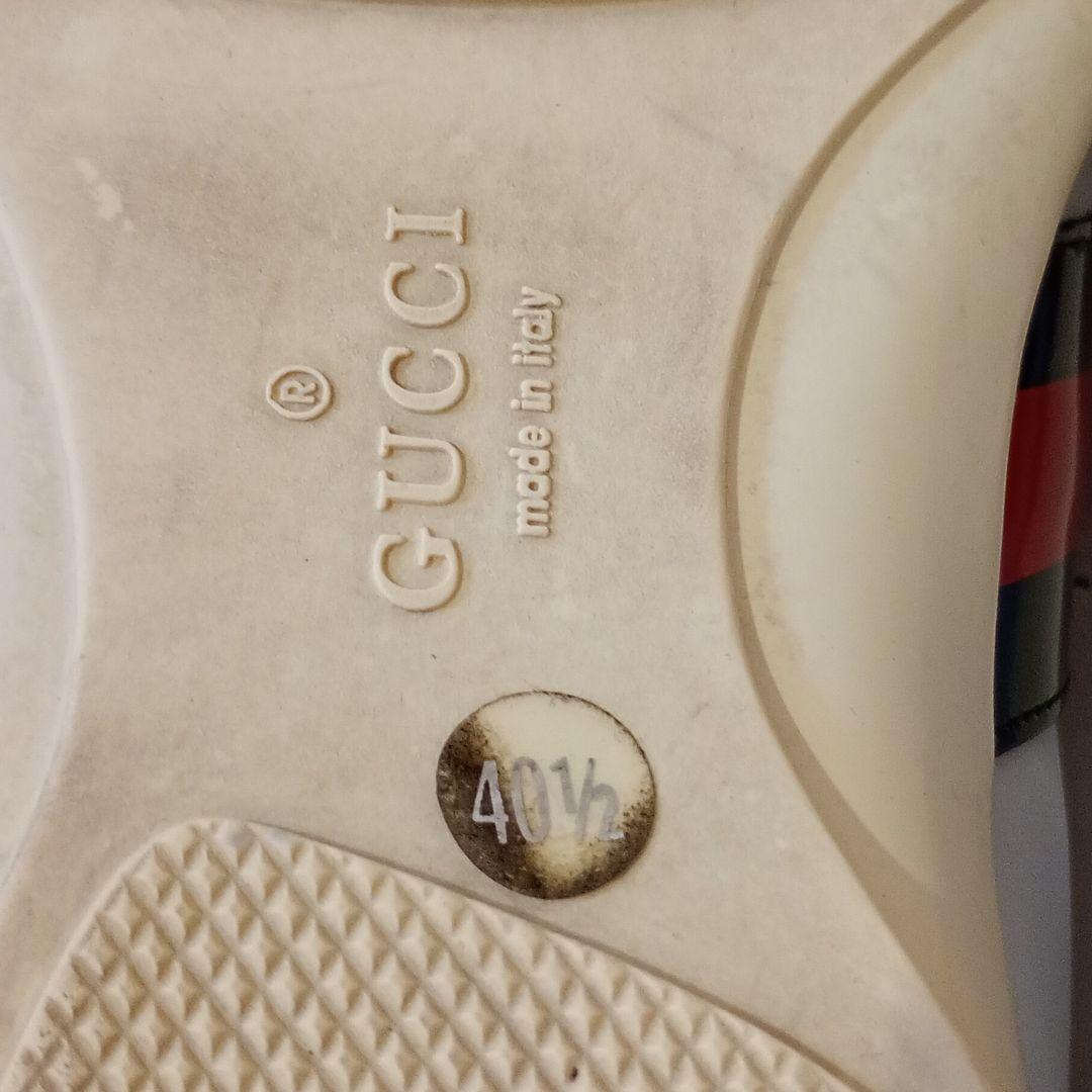 【美品】GUCCI　ローファー　スリッポン　GG柄　レザー　シェリーライン