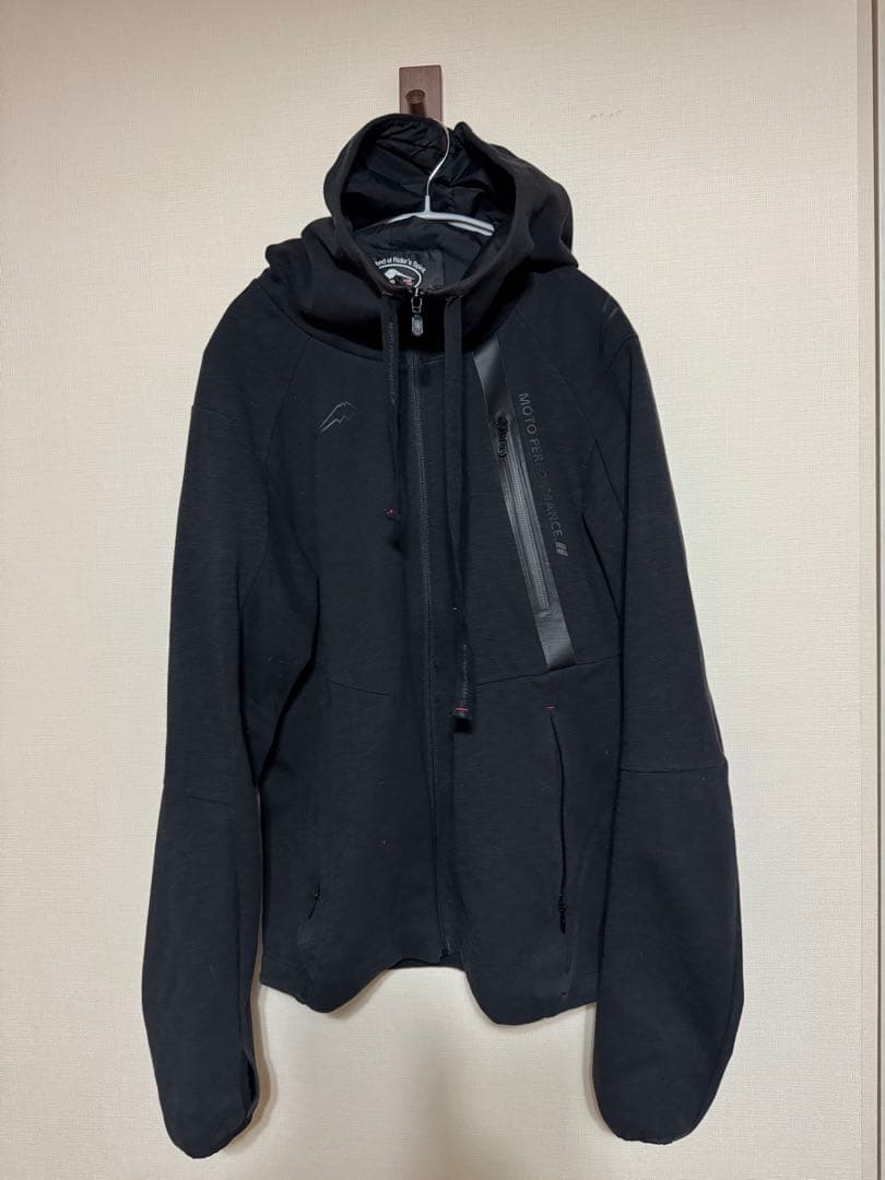 クシタニ　ミッドパーカー　ブラック　LLサイズ