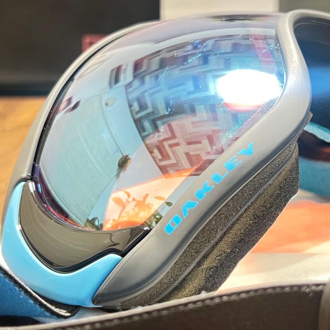 美品☆OAKLEY ゴーグル キャノピー アジアンフィット ゴーグルケース付き