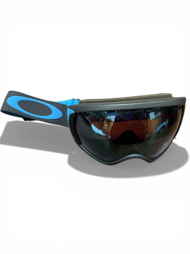 美品☆OAKLEY ゴーグル キャノピー アジアンフィット ゴーグルケース付き