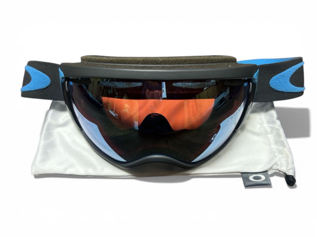 美品☆OAKLEY ゴーグル キャノピー アジアンフィット ゴーグルケース付き