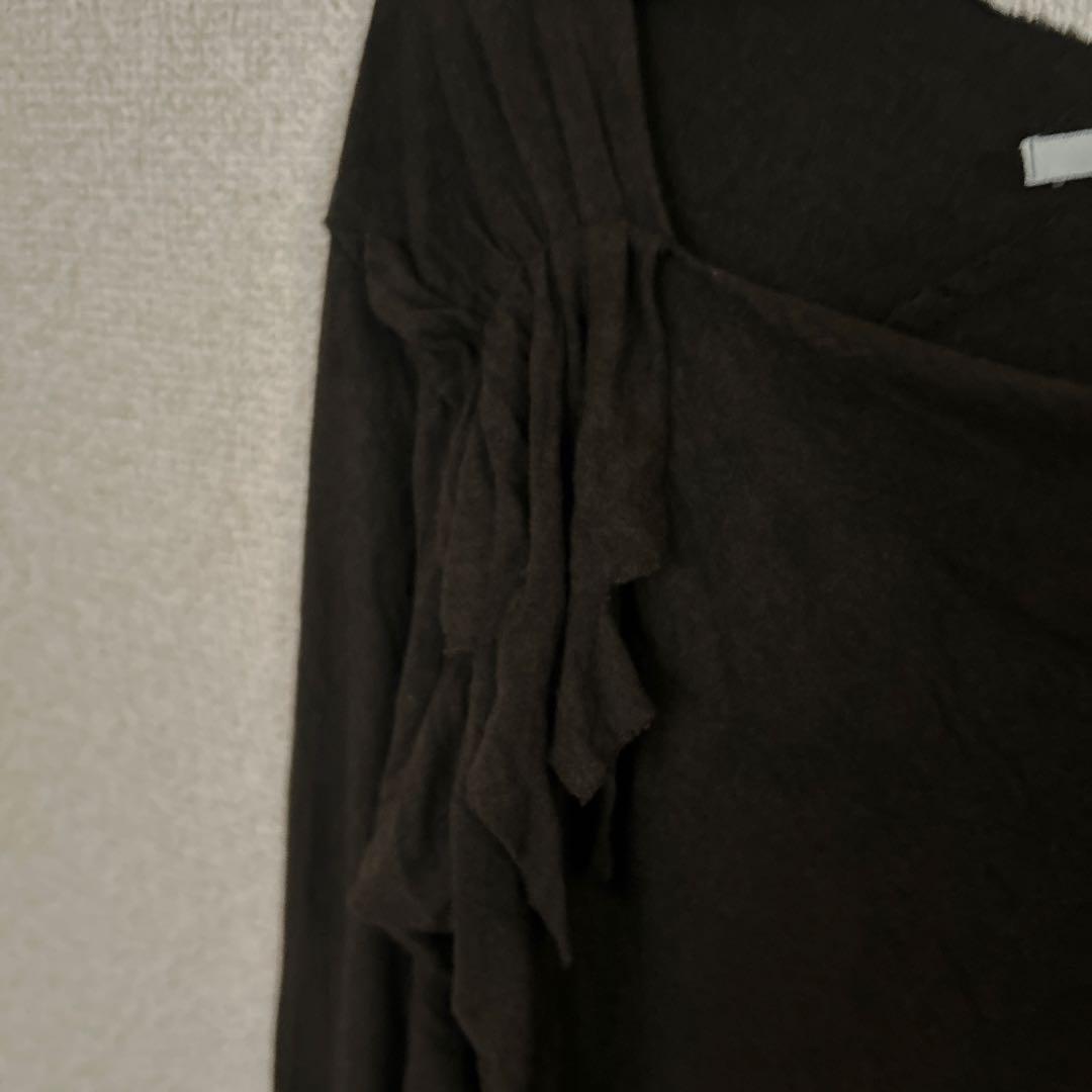 ANNE-VALERIE HASH ブラウン 長袖 カットソー M