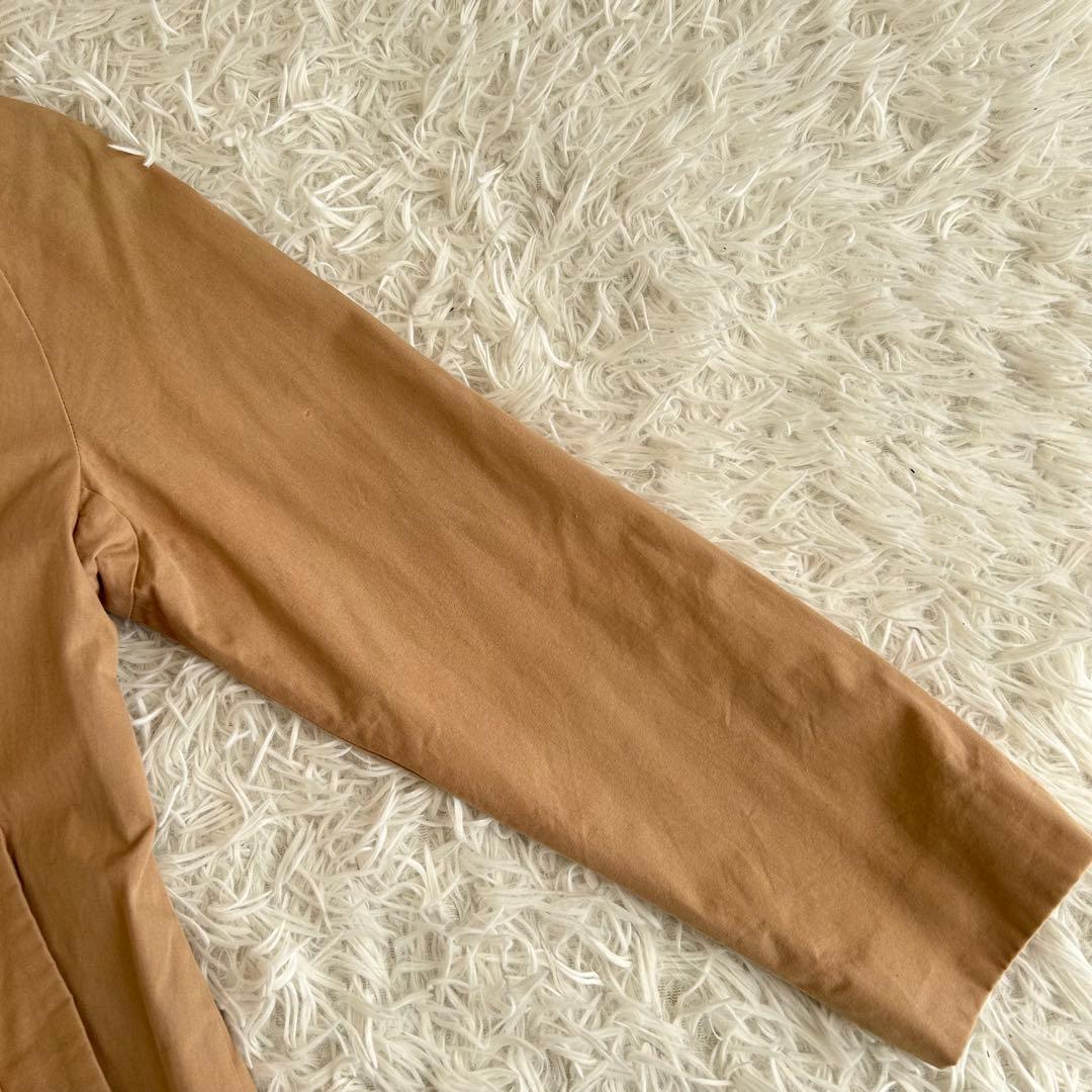 YAECA ヤエカ　ステンカラーコート ショート　ベージュ　M