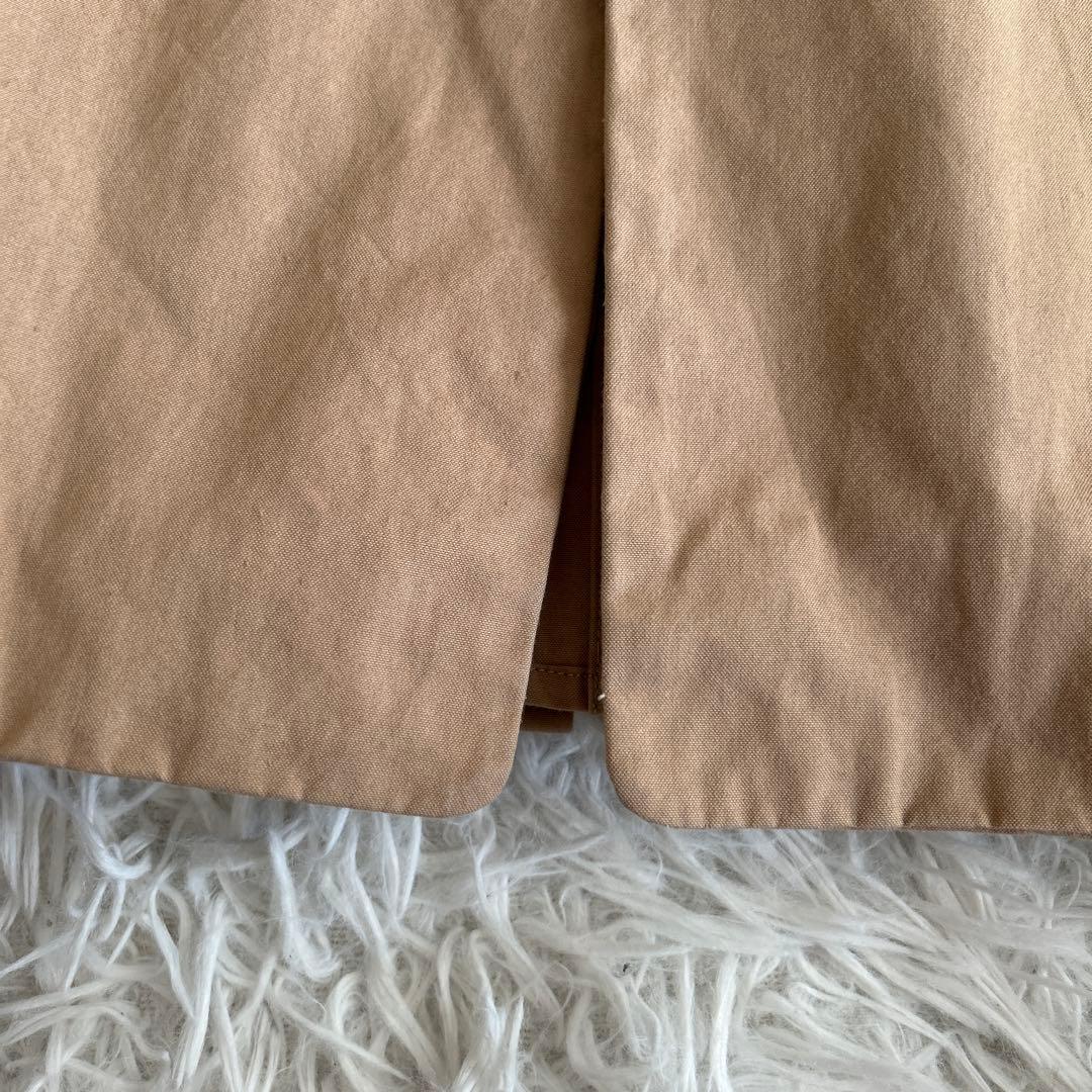 YAECA ヤエカ　ステンカラーコート ショート　ベージュ　M