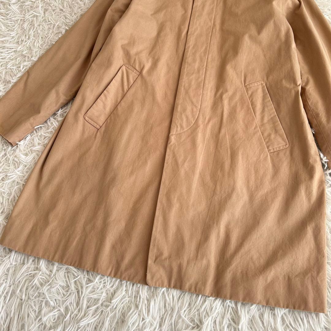 YAECA ヤエカ　ステンカラーコート ショート　ベージュ　M