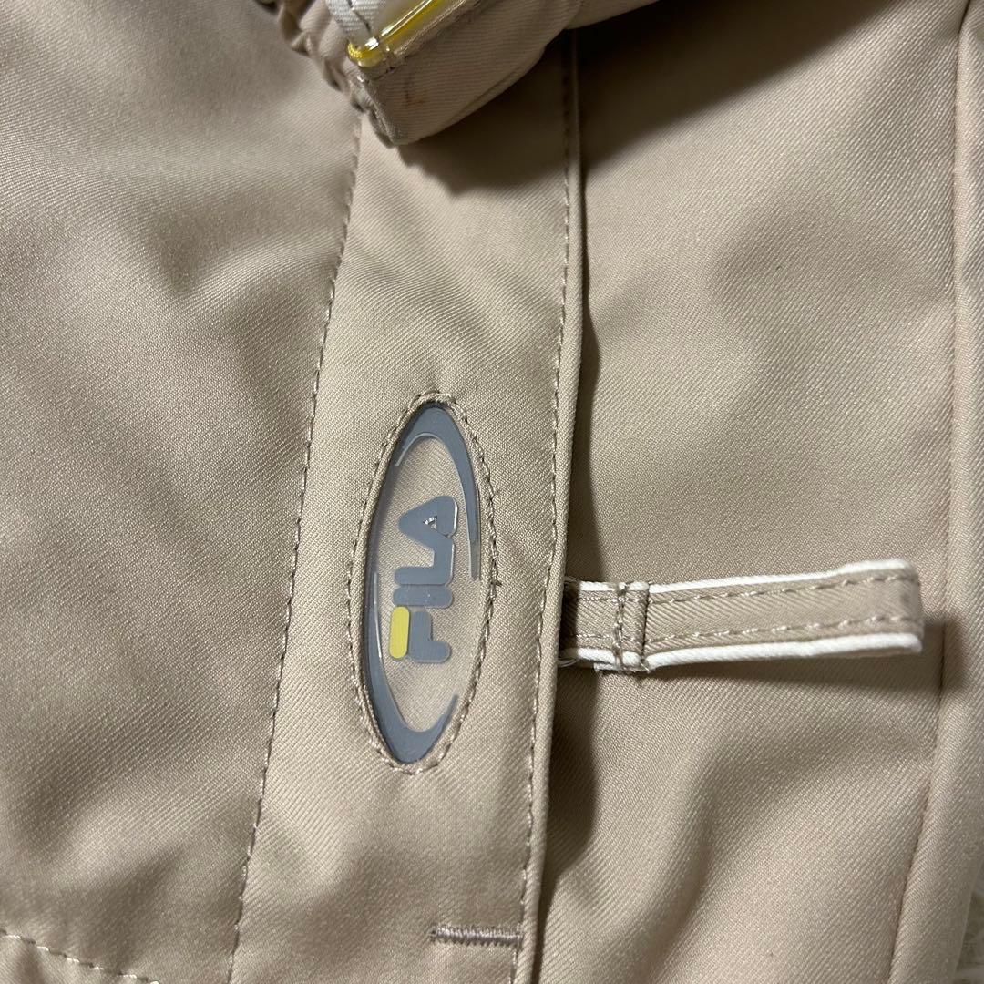 FILA フィラ スキー スノーボード ウェア ベージュ シンプル M Ｌ