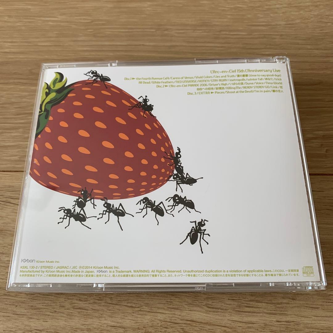 美品）ラルク 15th L’Anniversary Live ライブCD