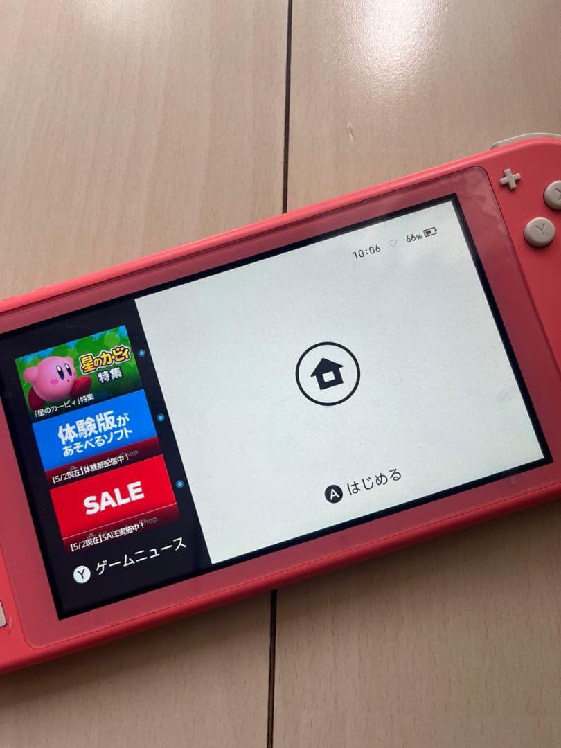 Nintendo Switch Lite ピンク 本体 ジャンク品