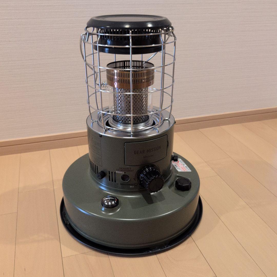 トヨトミ 石油ストーブ RR-GER25オリーブ GEAR MISSION