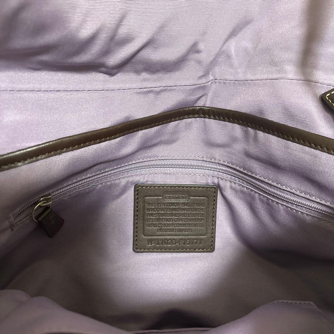 ⚠️週末価格　Coach ロゴプリント ショルダーバッグ