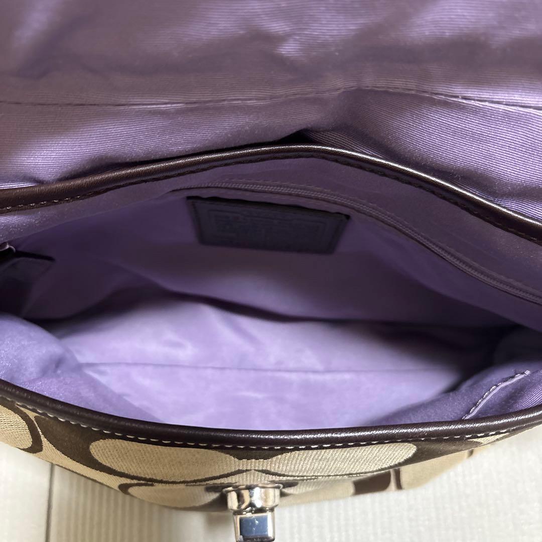 ⚠️週末価格　Coach ロゴプリント ショルダーバッグ