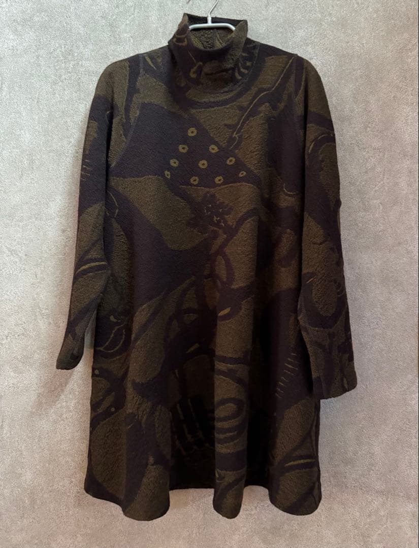 【未使用】ヨーガンレール 2023 楽器ジャガード柄チュニック