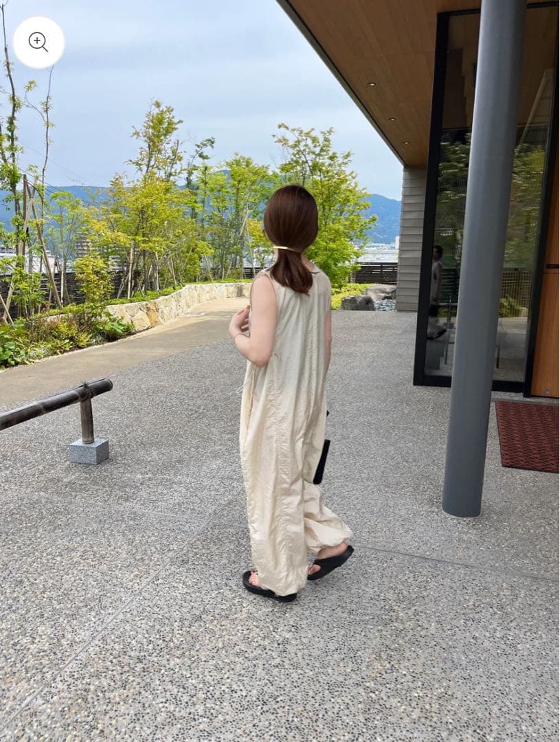 サロペット・オーバーオール・オールインワン HHOLIC zip all-in-one ivory 40