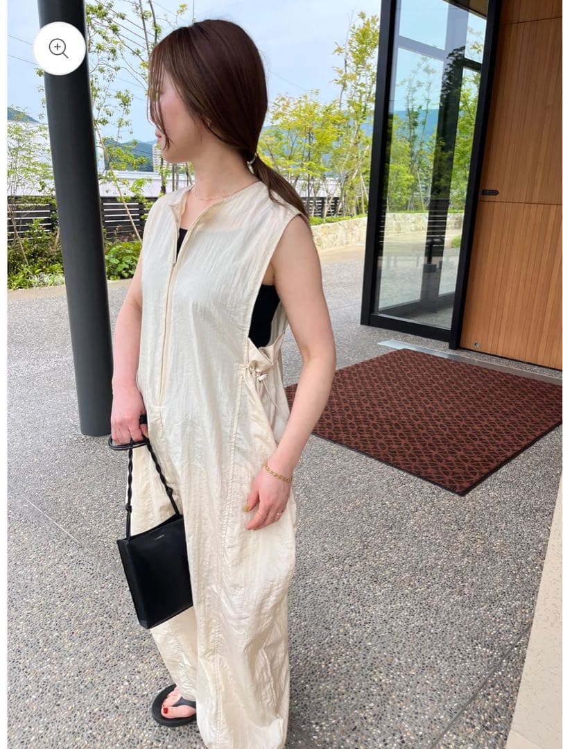 サロペット・オーバーオール・オールインワン HHOLIC zip all-in-one ivory 40