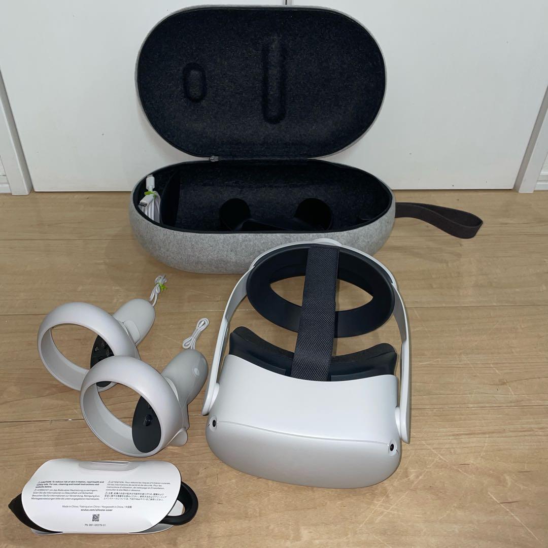 ソフトケース付き！ Quest2 128GB　メタクエスト2 ほぼ未使用