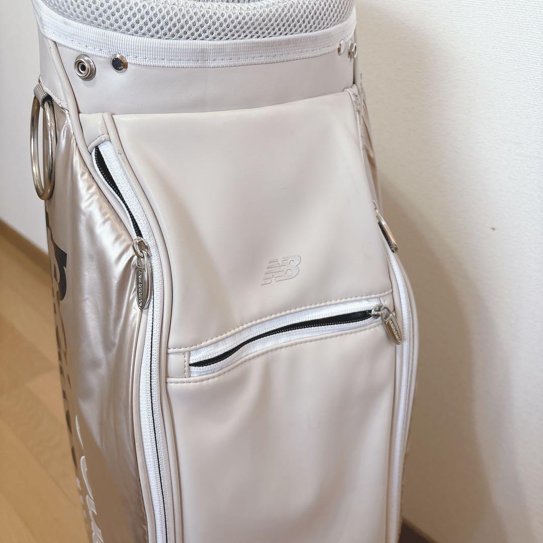 K386 new balance キャディバック 艶感 フード無し