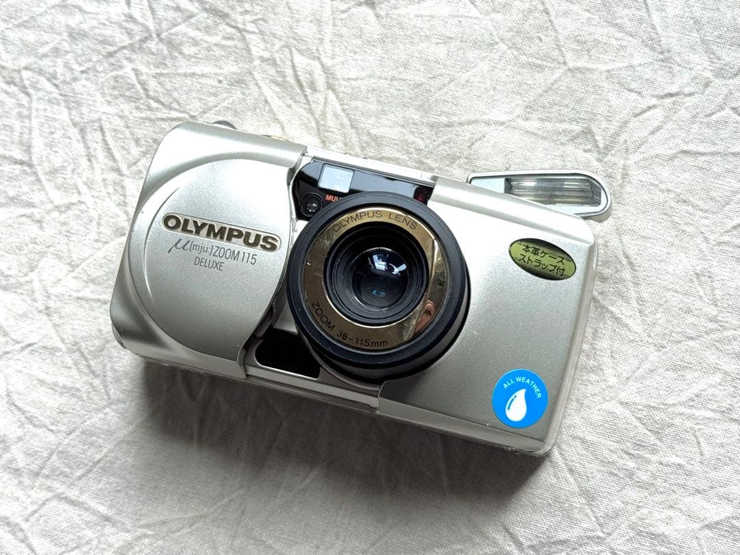 ⌘完動品！ 電池付き、作例あり！ OLYMPUS μ ZOOM 115D⌘