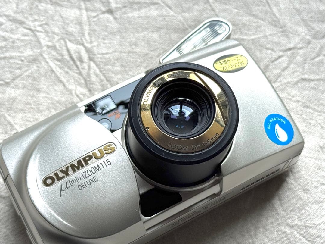 ⌘完動品！ 電池付き、作例あり！ OLYMPUS μ ZOOM 115D⌘