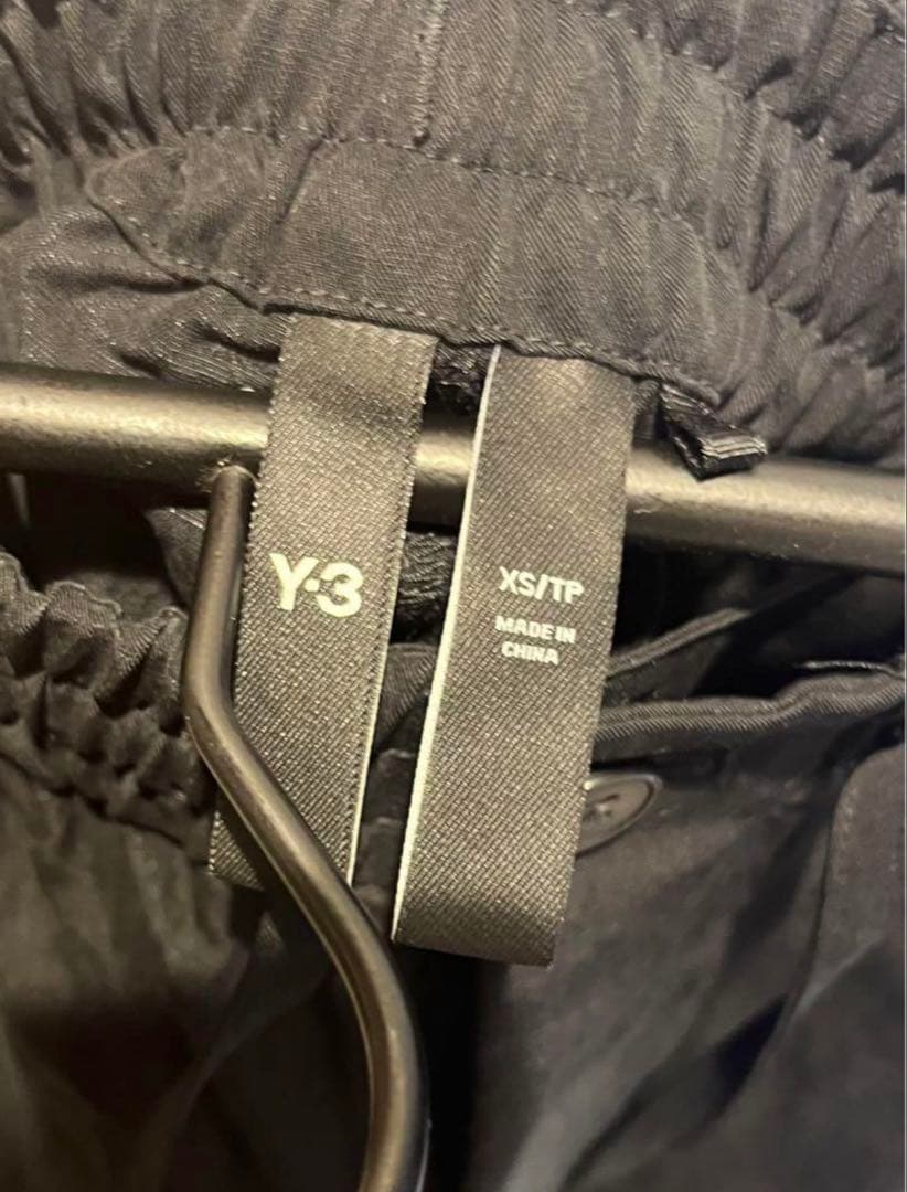 Y-3 ブラック サルエルパンツ XS/ITP
